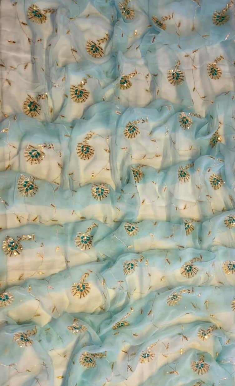 Rang Mahal Chiffon Saree
